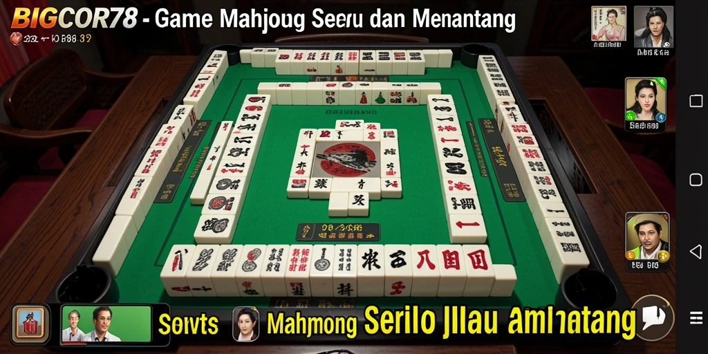 Tampilan gameplay seru dan menantang di BIGCOR78.
