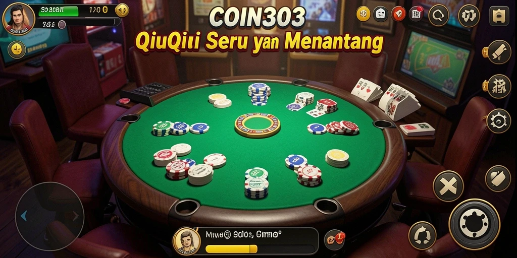 Screenshot gameplay seru QiuQiu di COIN303.