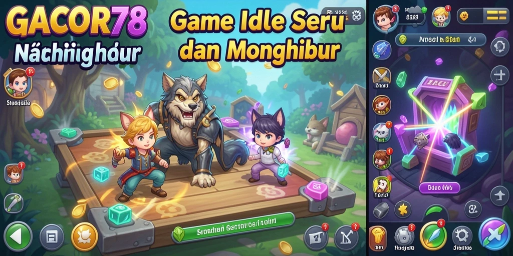 Tampilan gameplay GACOR78 yang menarik dan seru.
