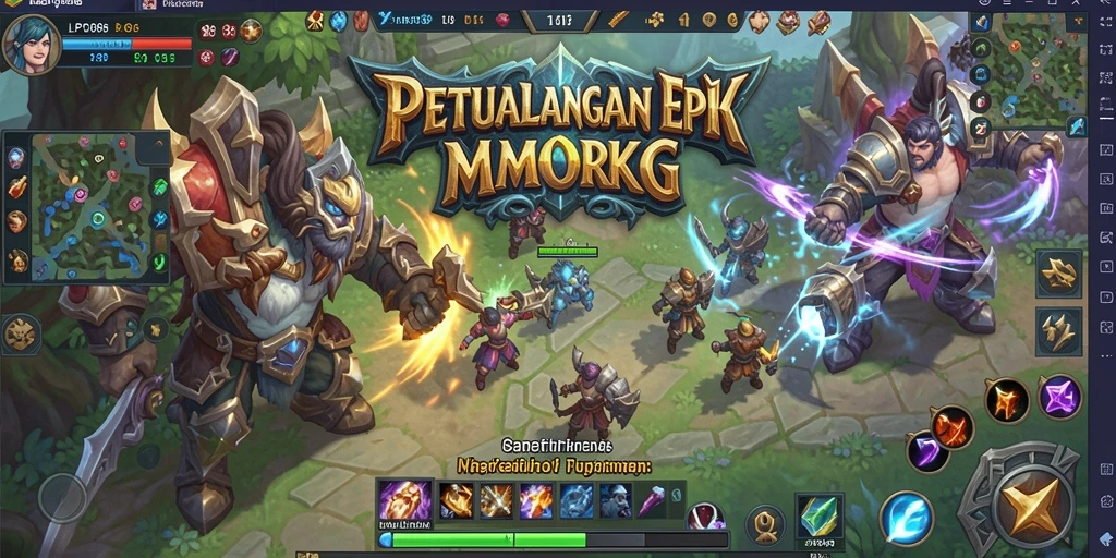 Gameplay MMORPG yang mendebarkan dan penuh aksi di LPO88.