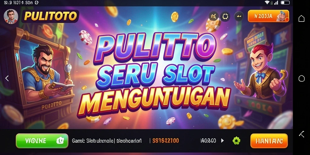 Tangkapan layar gameplay PULITOTO yang menampilkan suasana permainan slot yang menarik.
