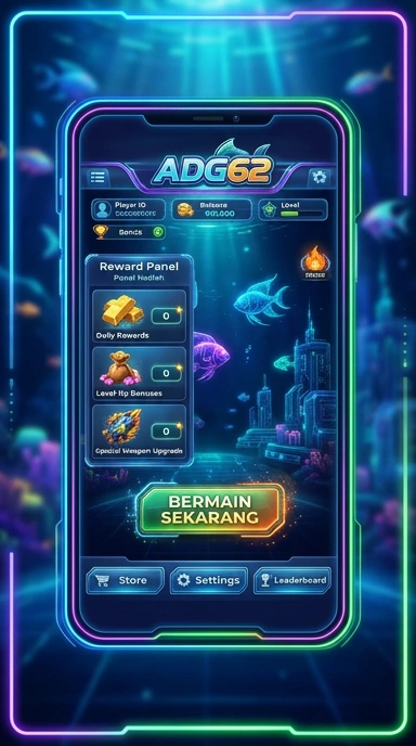 Tampilan antarmuka aplikasi adg62 yang mudah digunakan.